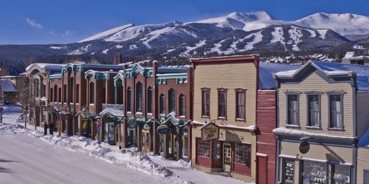 Breckenridge, Colorado is a