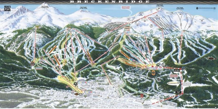 Breckenridge Trail Map