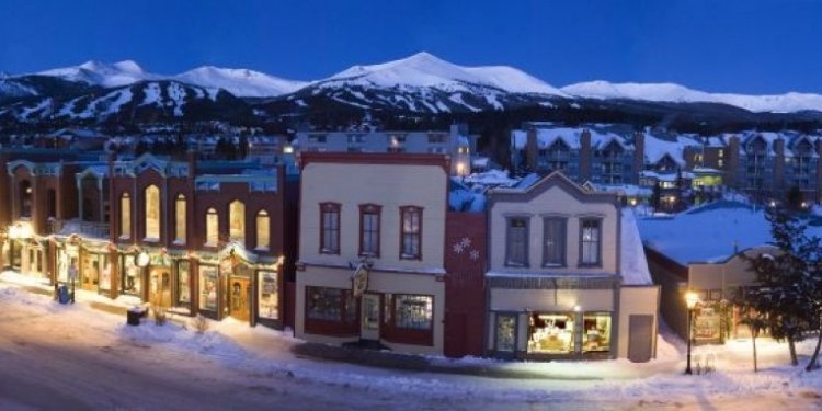 The ski-in, ski-out property