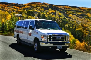 Colorado Mountain Express van