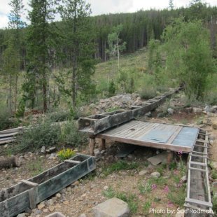 Iowa Mine Hike Find Gold summer in breckenridge