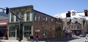 The Theobald Building on Main Street, once home to the offices of Dr. Condon.