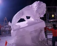 Ice Sculpture in Breckenridge