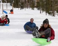 Tubing in Breckenridge